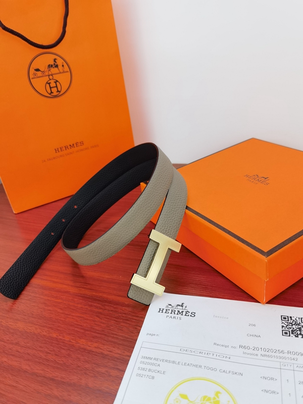 エルメス激安ベルト素材ディテール